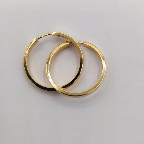 ARGOLAS OURO AMARELO 9K