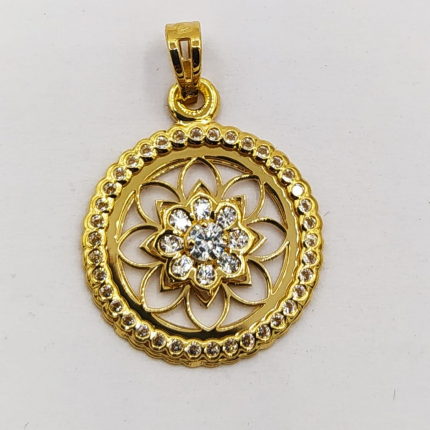 MEDALHA OURO AMARELO 19K