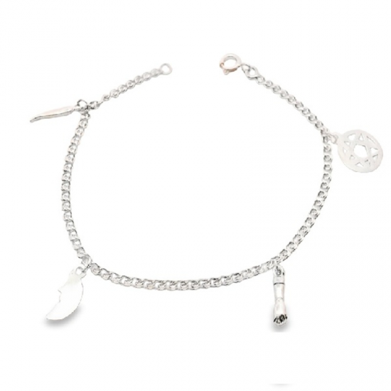 PULSEIRA PRATA RODEADA