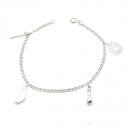 PULSEIRA PRATA RODEADA