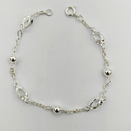 PULSEIRA PRATA RODEADA