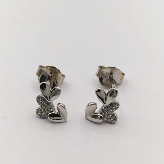 BRINCOS PRATA RODEADA