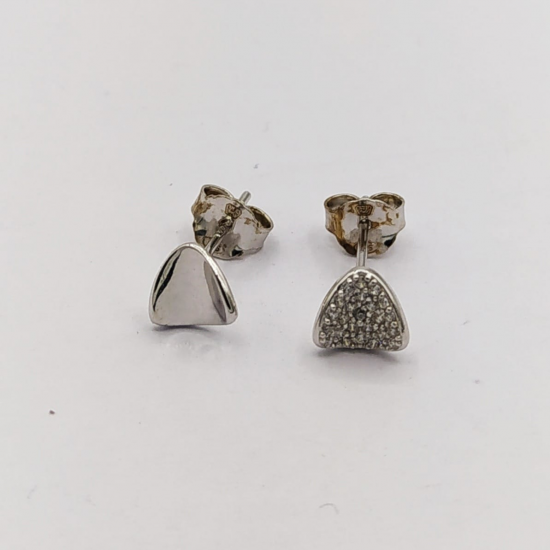 BRINCOS PRATA RODEADA