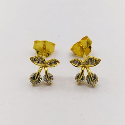 BRINCOS PRATA DOURADA