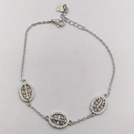 PULSEIRA PRATA RODEADA