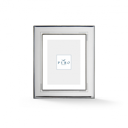 MOLDURA PRATA BILAMINADA