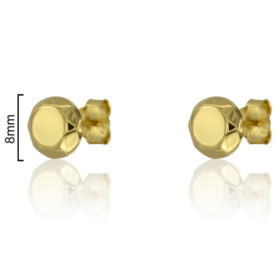 BRINCOS PRATA DOURADA