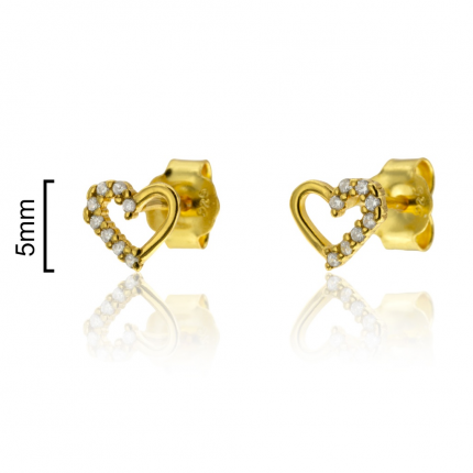 BRINCOS PRATA DOURADA