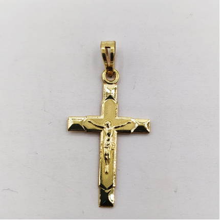 CRUCIFIXO OURO AMARELO 9K