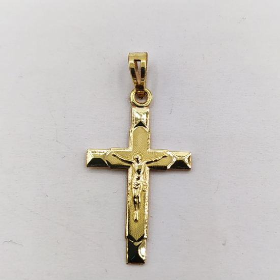 CRUCIFIXO OURO AMARELO 9K