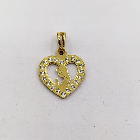 MEDALHA OURO AMARELO 9K