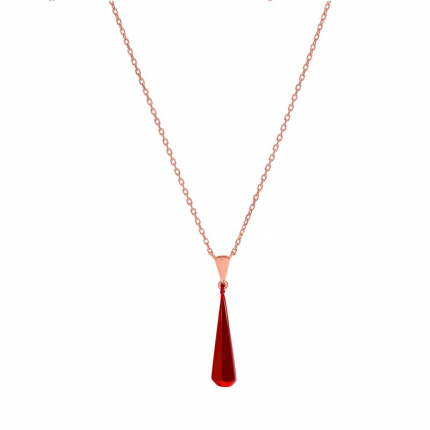 COLAR PRATA ROSE GOLD MAREA WOMAN