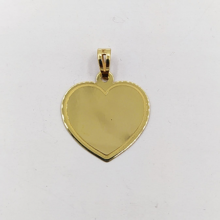 MEDALHA OURO AMARELO 9K