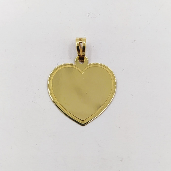 MEDALHA OURO AMARELO 9K