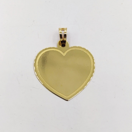 MEDALHA OURO AMARELO 9K