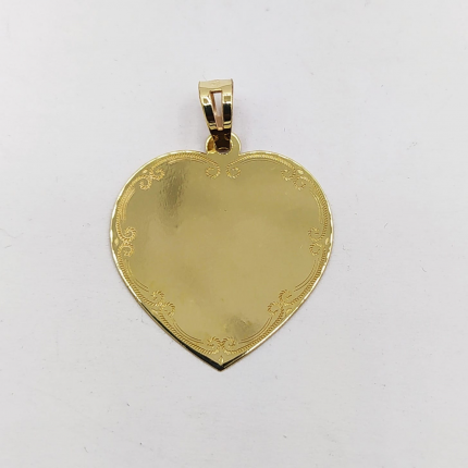 MEDALHA OURO AMARELO 9K