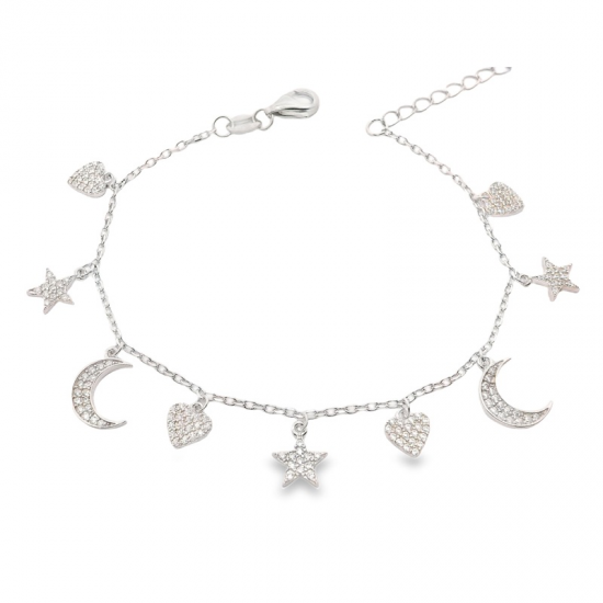 PULSEIRA PRATA RODEADA