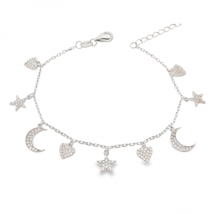 PULSEIRA PRATA RODEADA