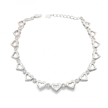 PULSEIRA PRATA RODEADA