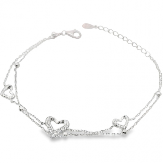 PULSEIRA PRATA RODEADA