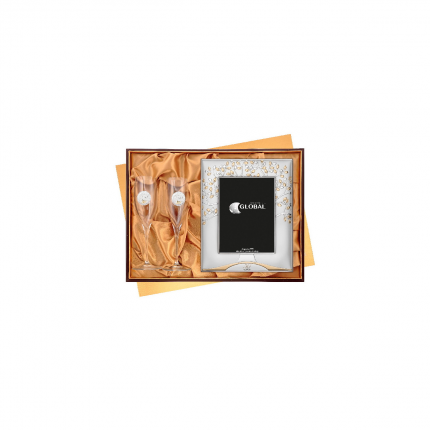CONJUNTO PRATA BILAMINADA