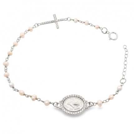 PULSEIRA PRATA RODEADA E DOURADA