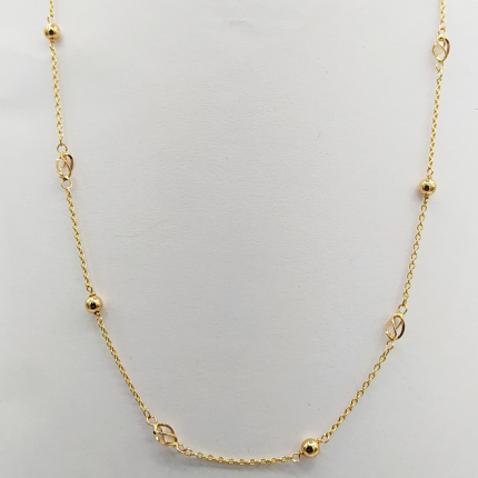 COLAR OURO AMARELO 9K