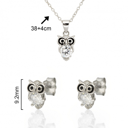 CONJUNTO PRATA RODEADA