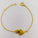 PULSEIRA PRATA DOURADA