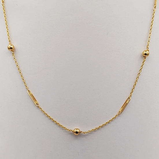 COLAR OURO AMARELO 9K