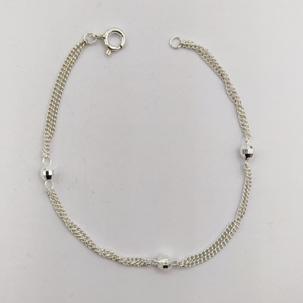 PULSEIRA PRATA RODEADA