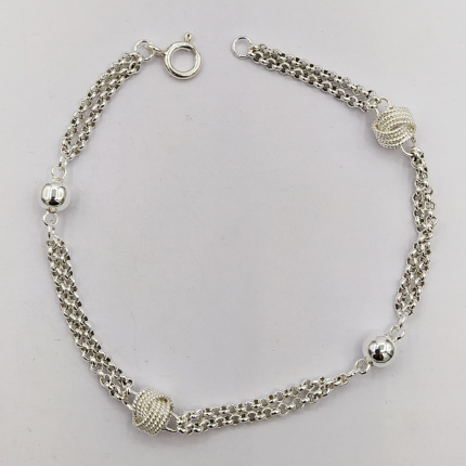 PULSEIRA PRATA RODEADA