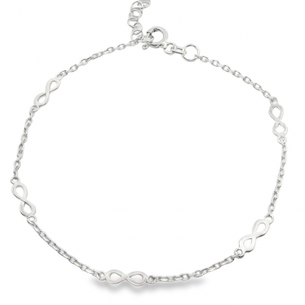 PULSEIRA PRATA RODEADA