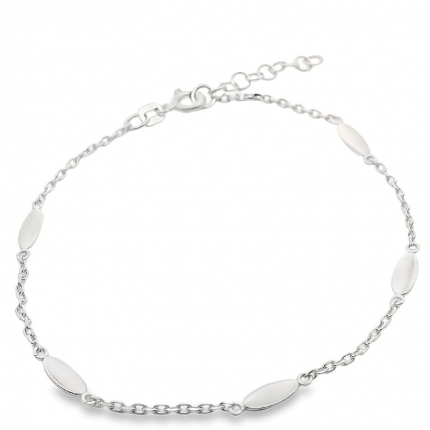 PULSEIRA PRATA RODEADA