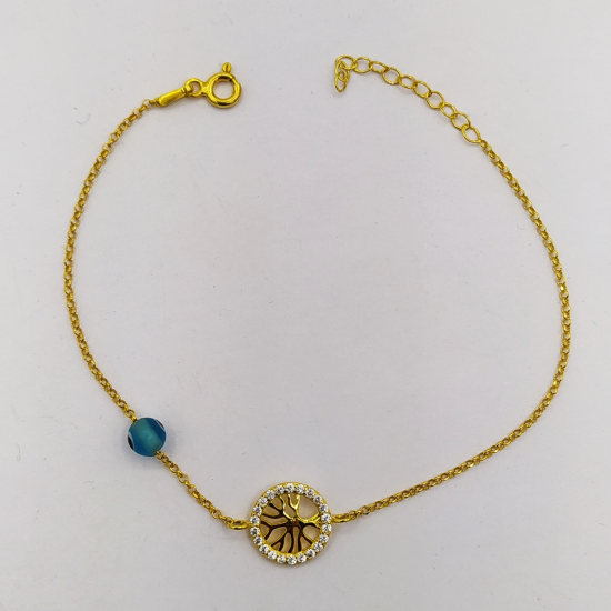 PULSEIRA PRATA DOURADA