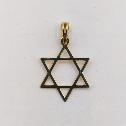 MEDALHA OURO AMARELO 19K