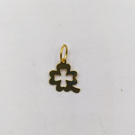 MEDALHA OURO AMARELO 19K