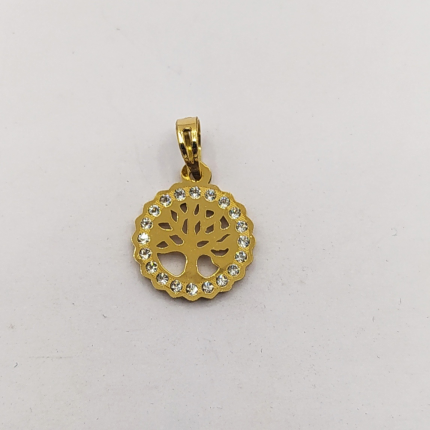 MEDALHA OURO AMARELO 19K