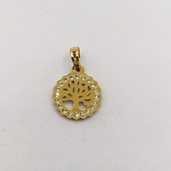 MEDALHA OURO AMARELO 19K
