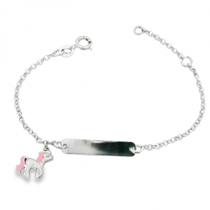 PULSEIRA PRATA RODEADA