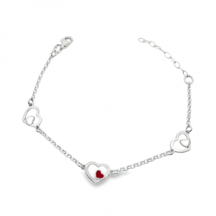 PULSEIRA PRATA RODEADA