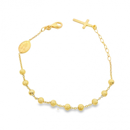 PULSEIRA PRATA DOURADA