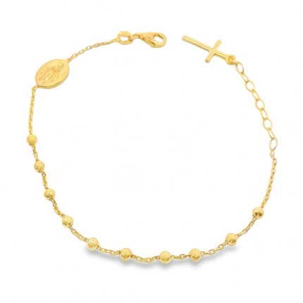 PULSEIRA PRATA DOURADA