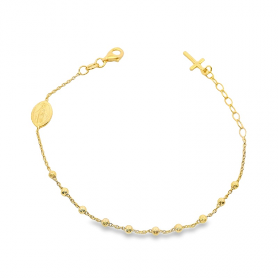 PULSEIRA PRATA DOURADA