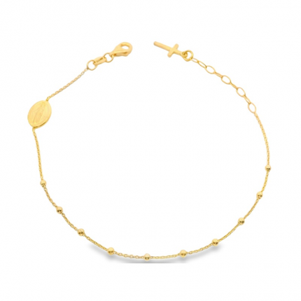 PULSEIRA PRATA DOURADA
