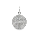 MEDALHA PRATA RODEADA