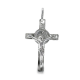 CRUCIFIXO PRATA RODEADA