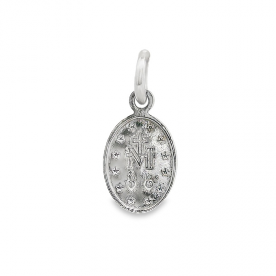 MEDALHA PRATA RODEADA