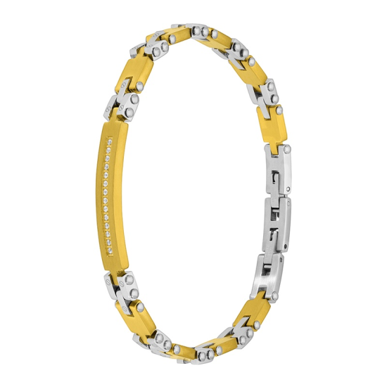 PULSEIRA AÇO BICOLOR MAREA MEN JEWELS