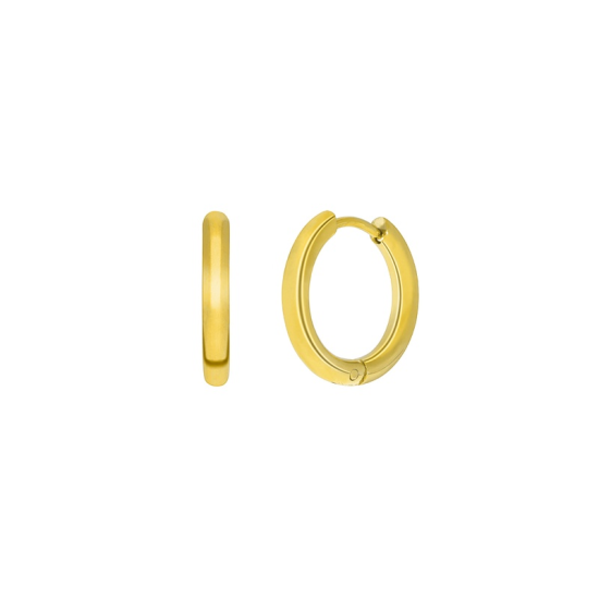 ARGOLAS AÇO DOURADO MAREA JEWELS